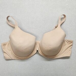 Auden Beige Lightly Lined Full Coverage Underwire Bra 46C 023112717 New W/O Tags